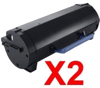 Value Pack-2 Compatible Dell B2360d Toner Cartridge
